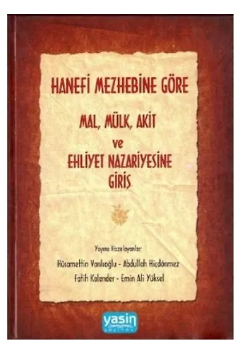 Hanefi Mezhebine Giriş Medhal