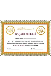 Başarı Belgesi