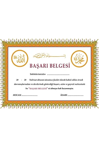 Başarı Belgesi