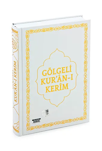 Gölgeli Kuranı Kerim Orta Boy Beyaz