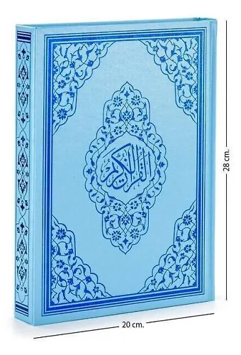 Kuranı Kerim Rahle Boy Mühürlü 124 Mavil