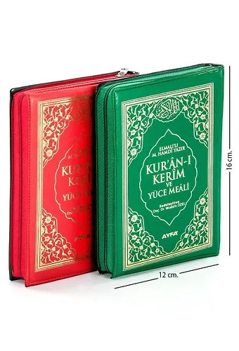 Kuranı Kerim Ve Yüce Meali Arapça Ve Meal Çanta Boy