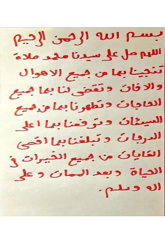 Safranla Yazılmış Salatı Tüncina