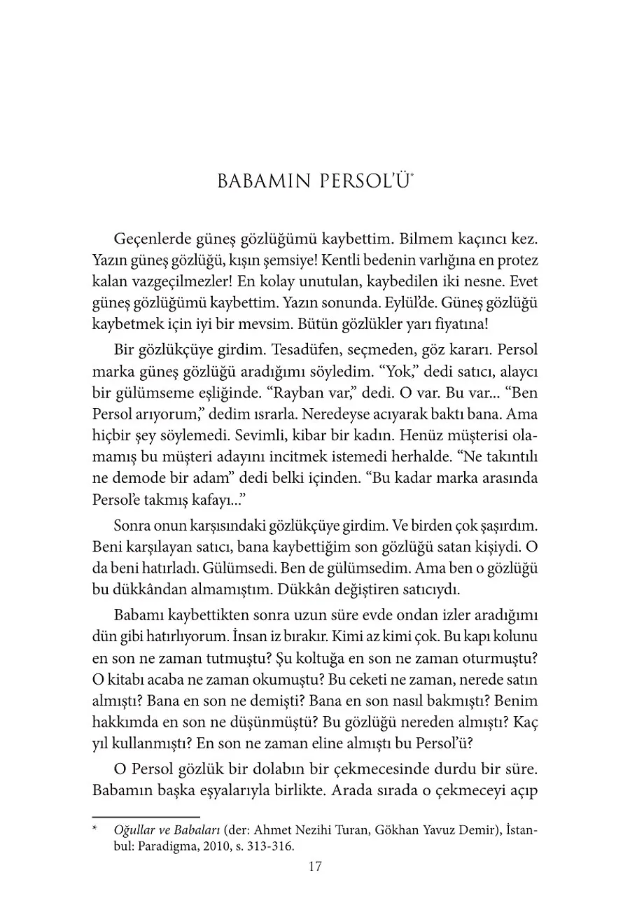 Zamanın İçinden Zamanın Dışından – Sayfa 1