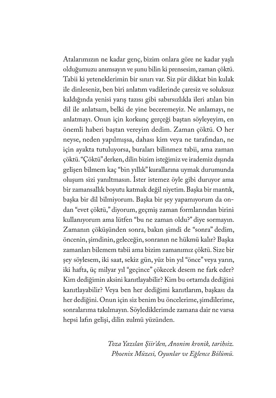 Zaman Çöktü – Sayfa 1