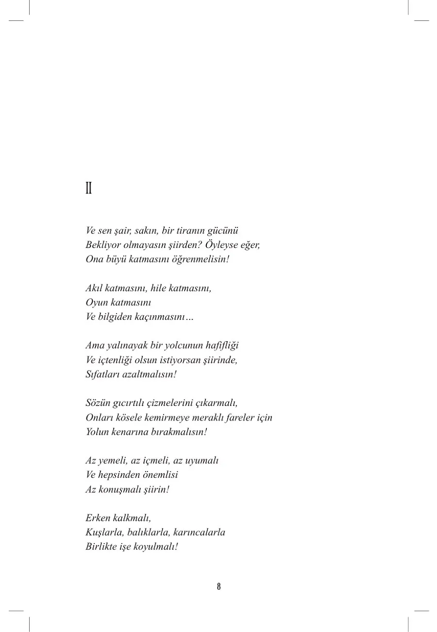 Yoksulların Ve Şairlerin Kitabı Iı (Ciltli) – Sayfa 2