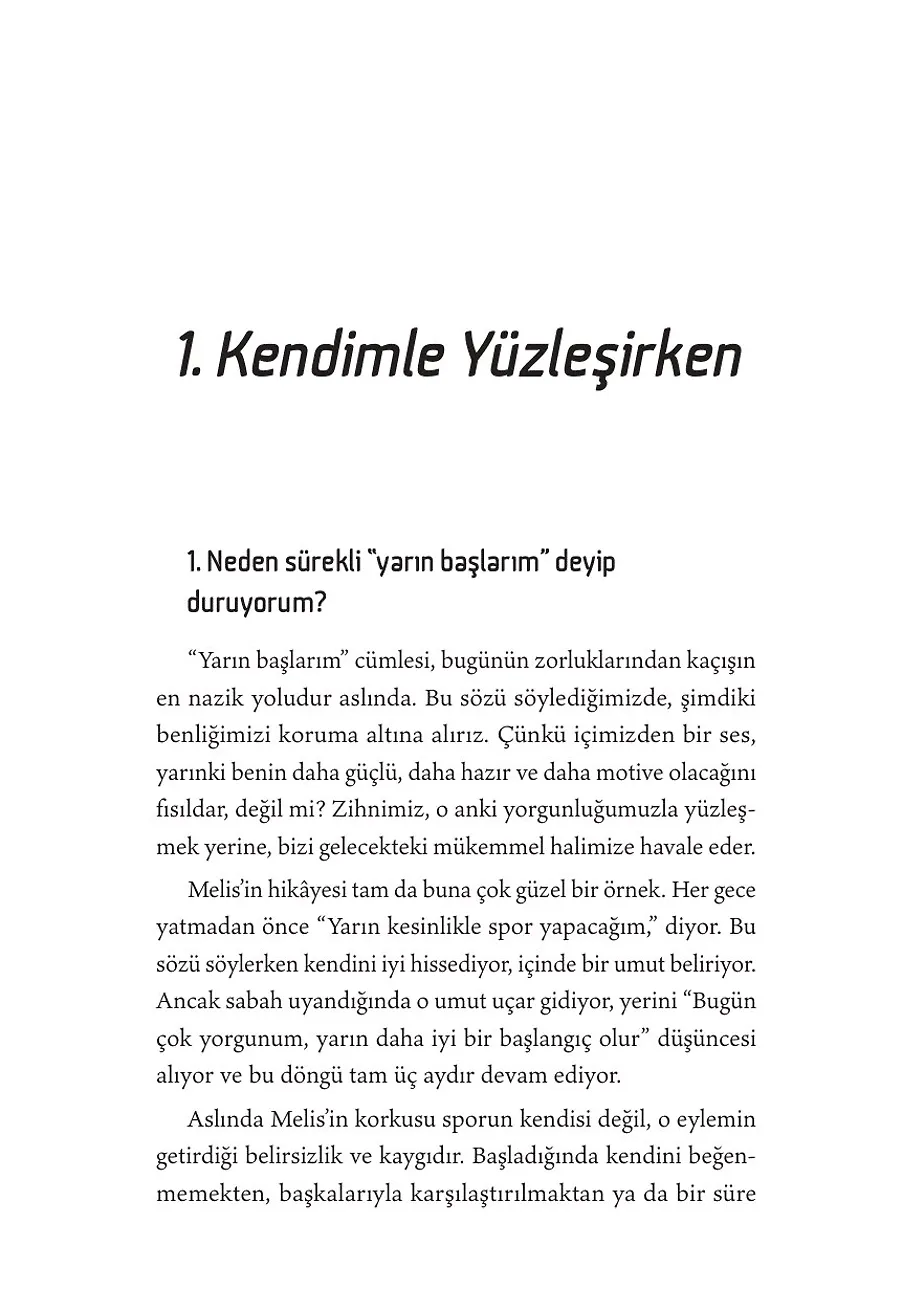 Yarın Başlarım Sendromu – Sayfa 1