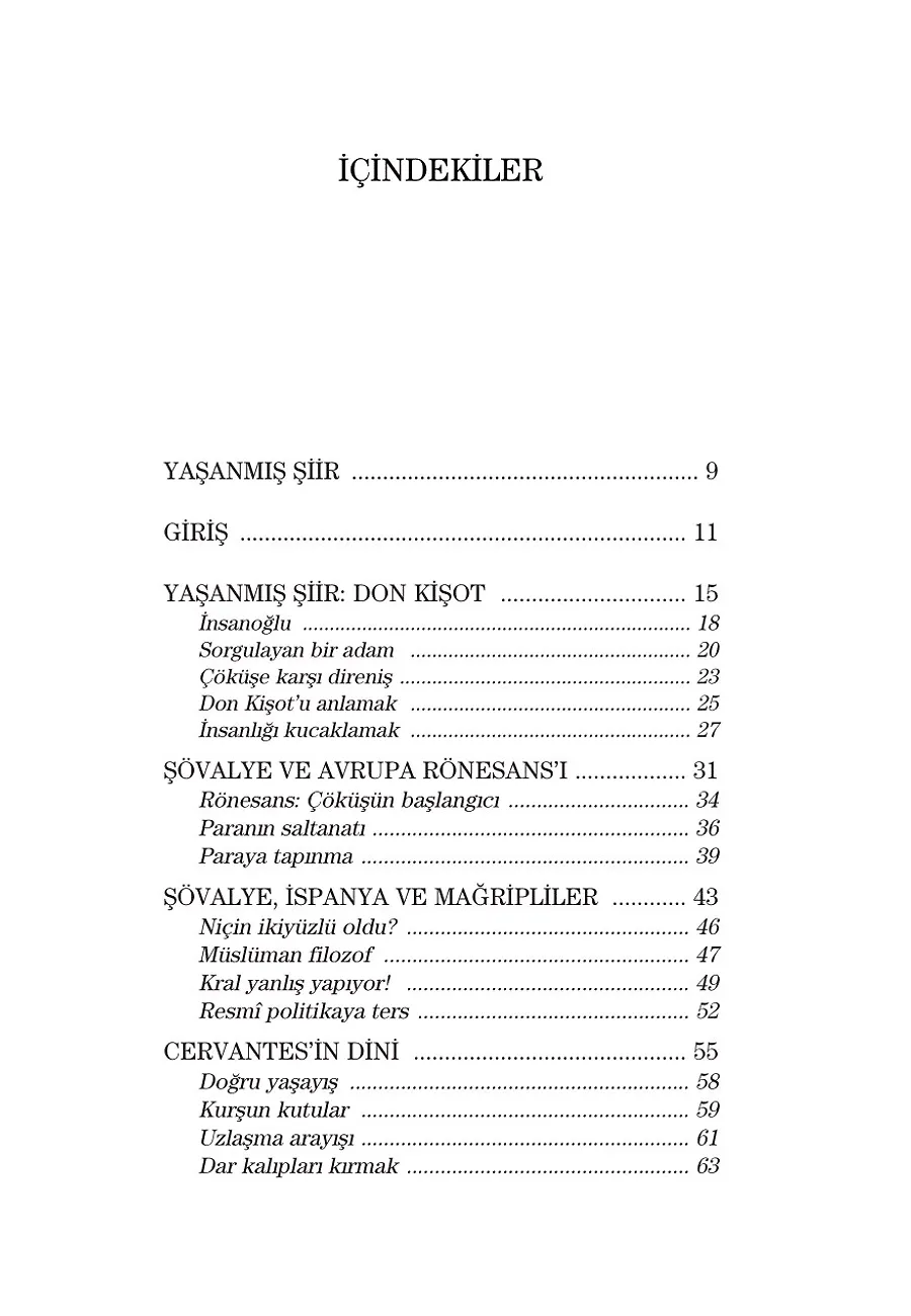 Yaşanmış Şiir: Don Kişot – Sayfa 4
