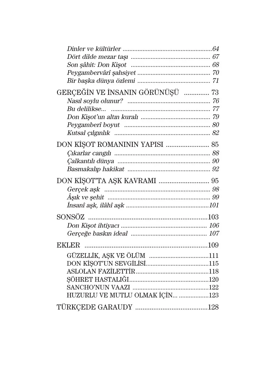 Yaşanmış Şiir: Don Kişot – Sayfa 5