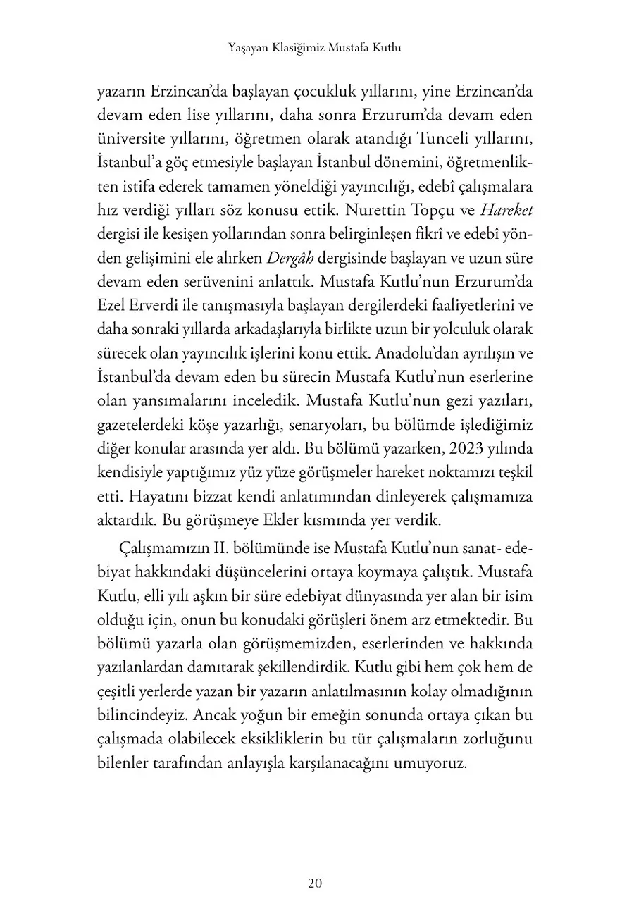 Yaşayan Klasiğimiz Mustafa Kutlu – Sayfa 6