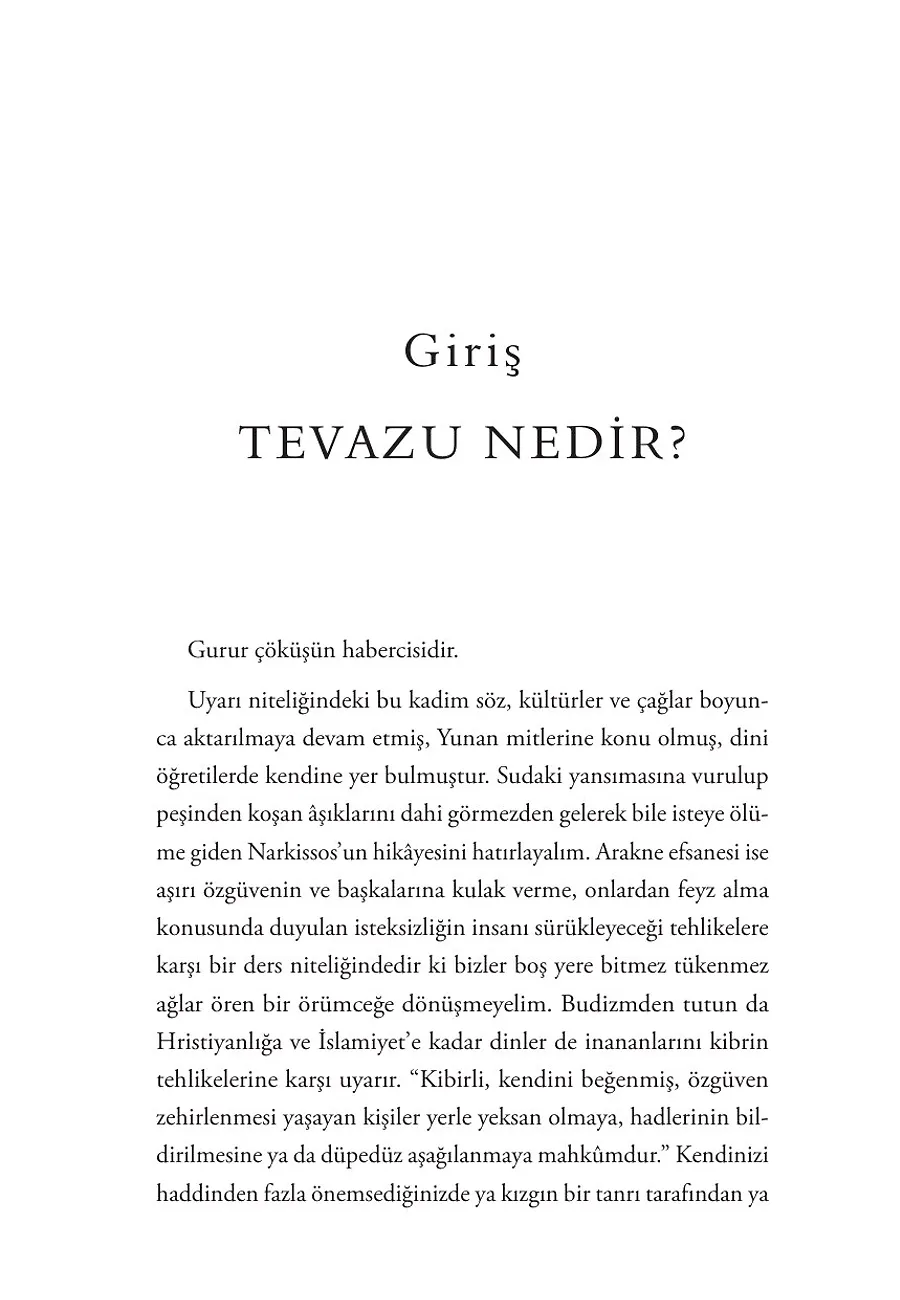 Tevazu – Sayfa 1