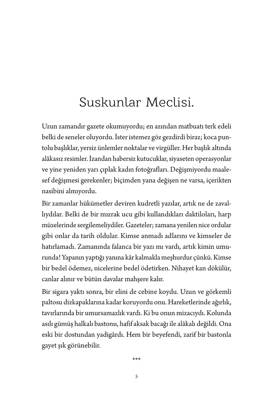 Suskunlar Meclisi – Sayfa 1