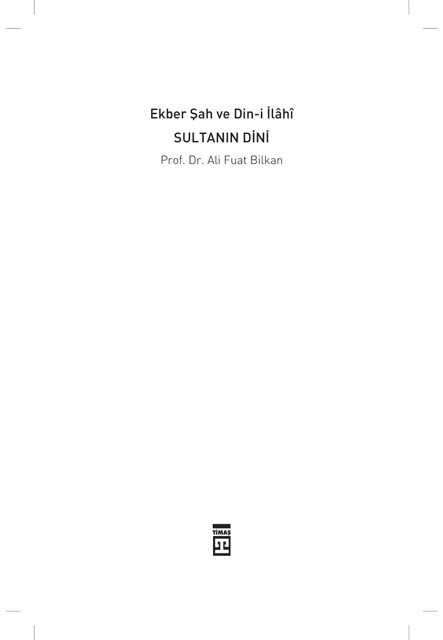 Sultanın Dini – Sayfa 1