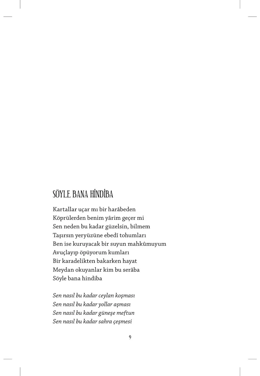 Söyle Bana Hindiba – Sayfa 2
