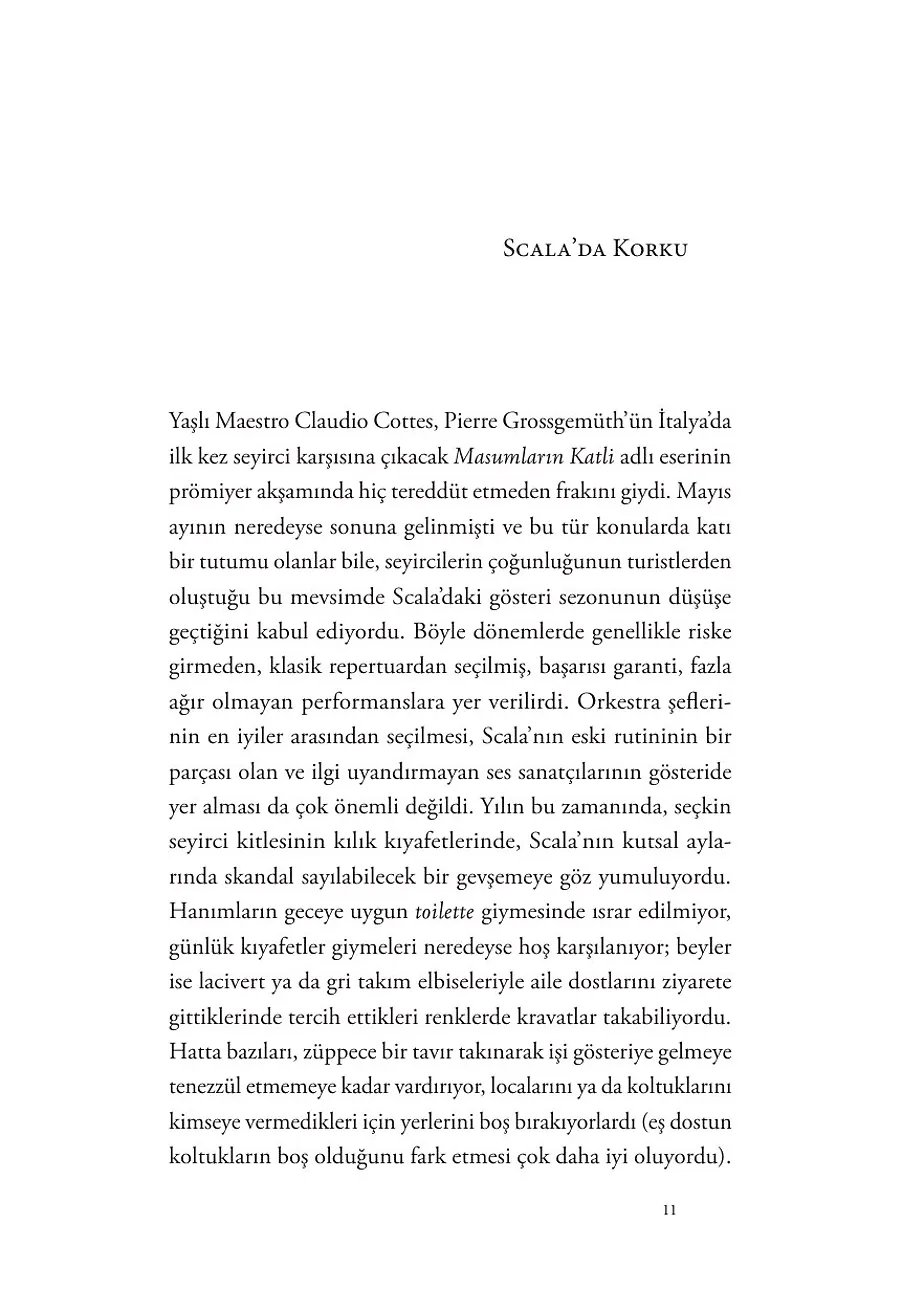 Scala'da Korku – Sayfa 1