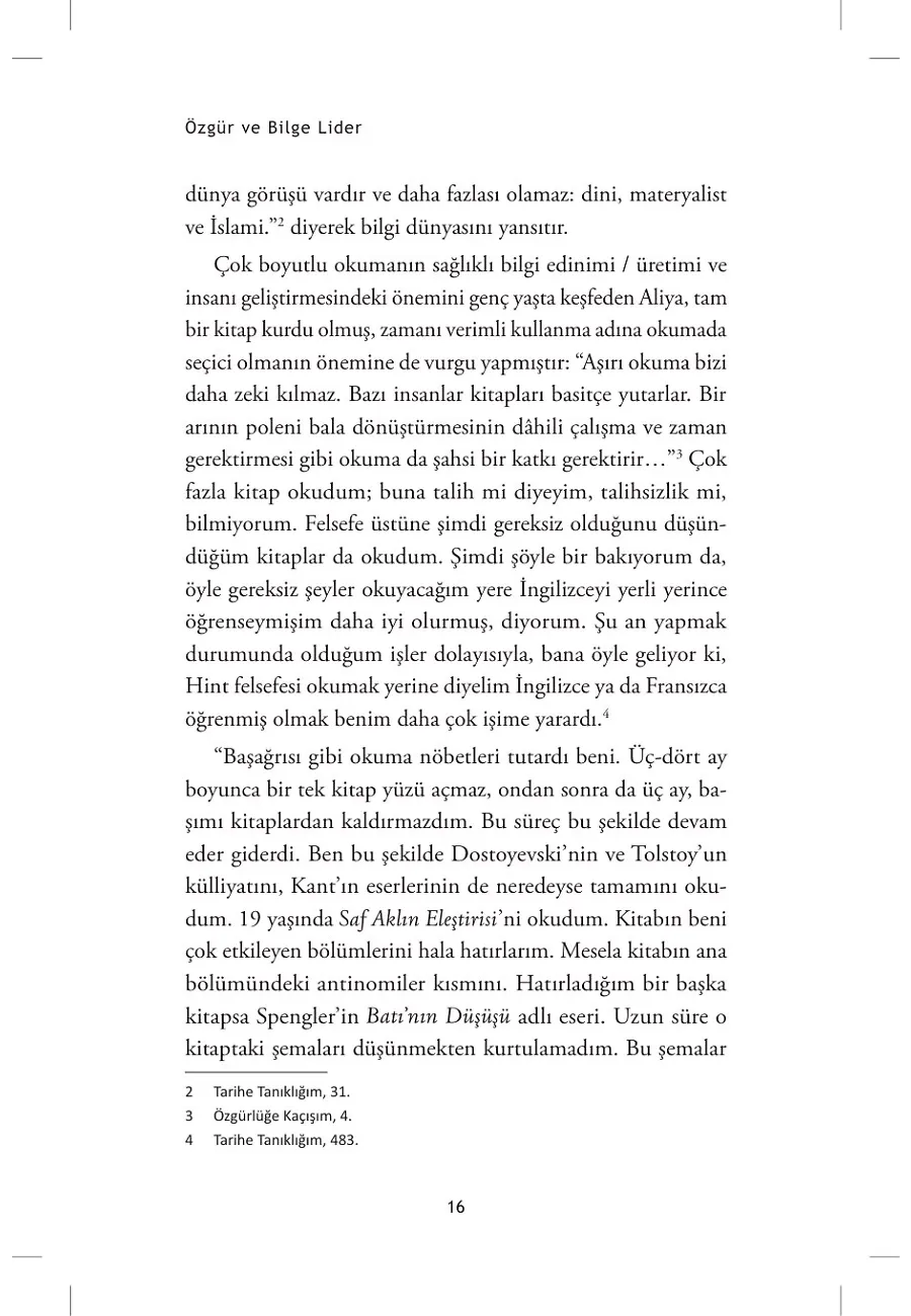 Özgür Ve Bilge Lider Aliya İzzetbegoviç – Sayfa 3