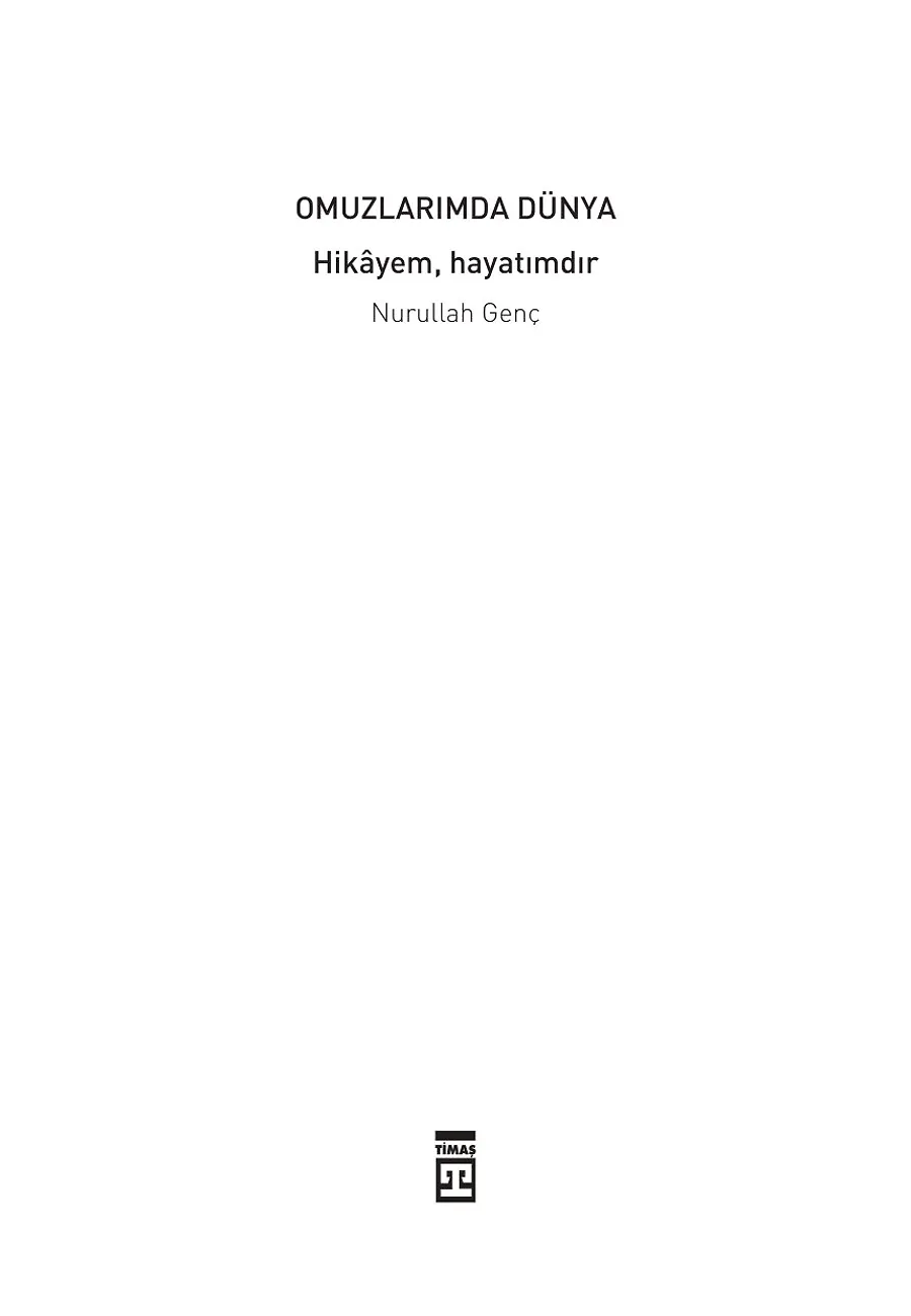 Omuzlarımda Dünya – Sayfa 1