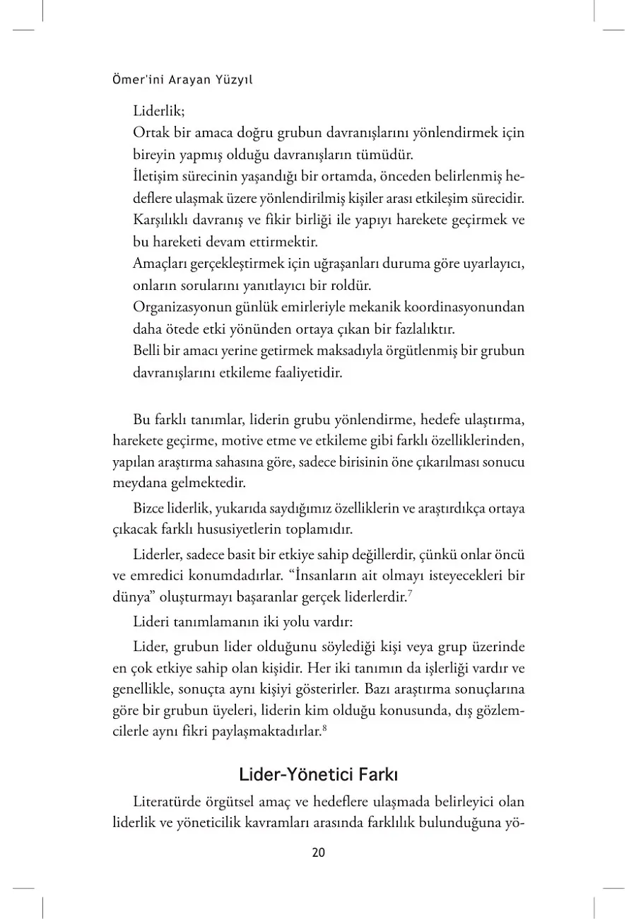 Ömer'ini Arayan Yüzyıl – Sayfa 3