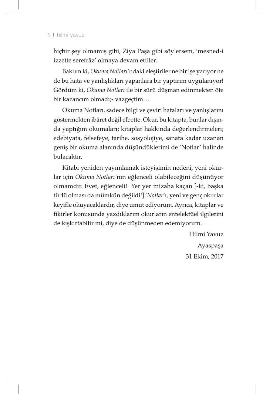 Okuma Notları – Sayfa 3