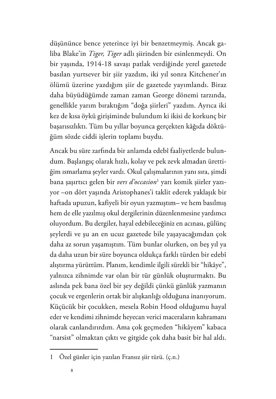 Neden Yazıyorum – Sayfa 2