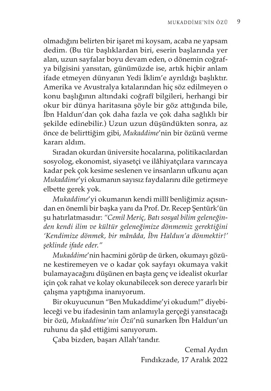 Mukaddimenin Özü – Sayfa 3