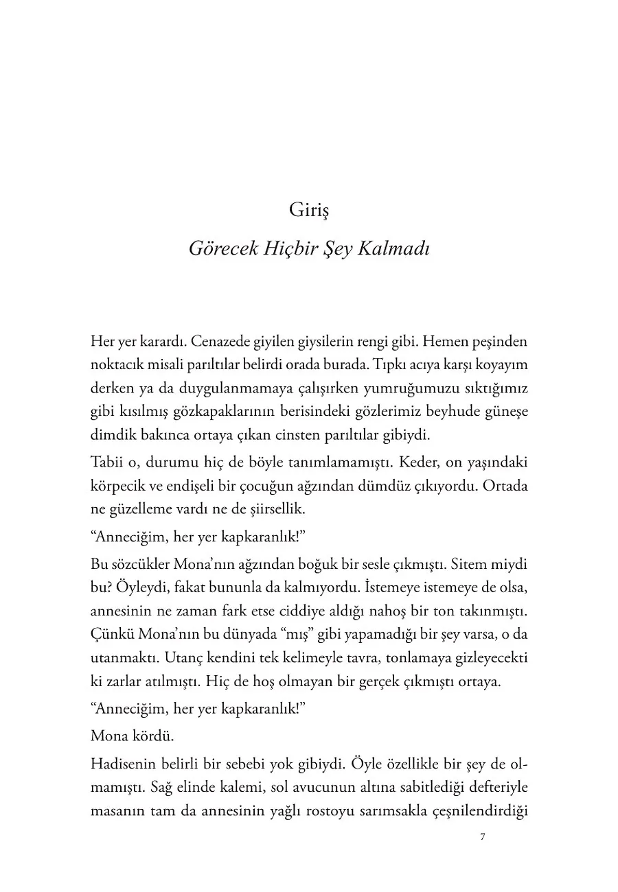 Mona'nın Gözleri (Şömizli) – Sayfa 1