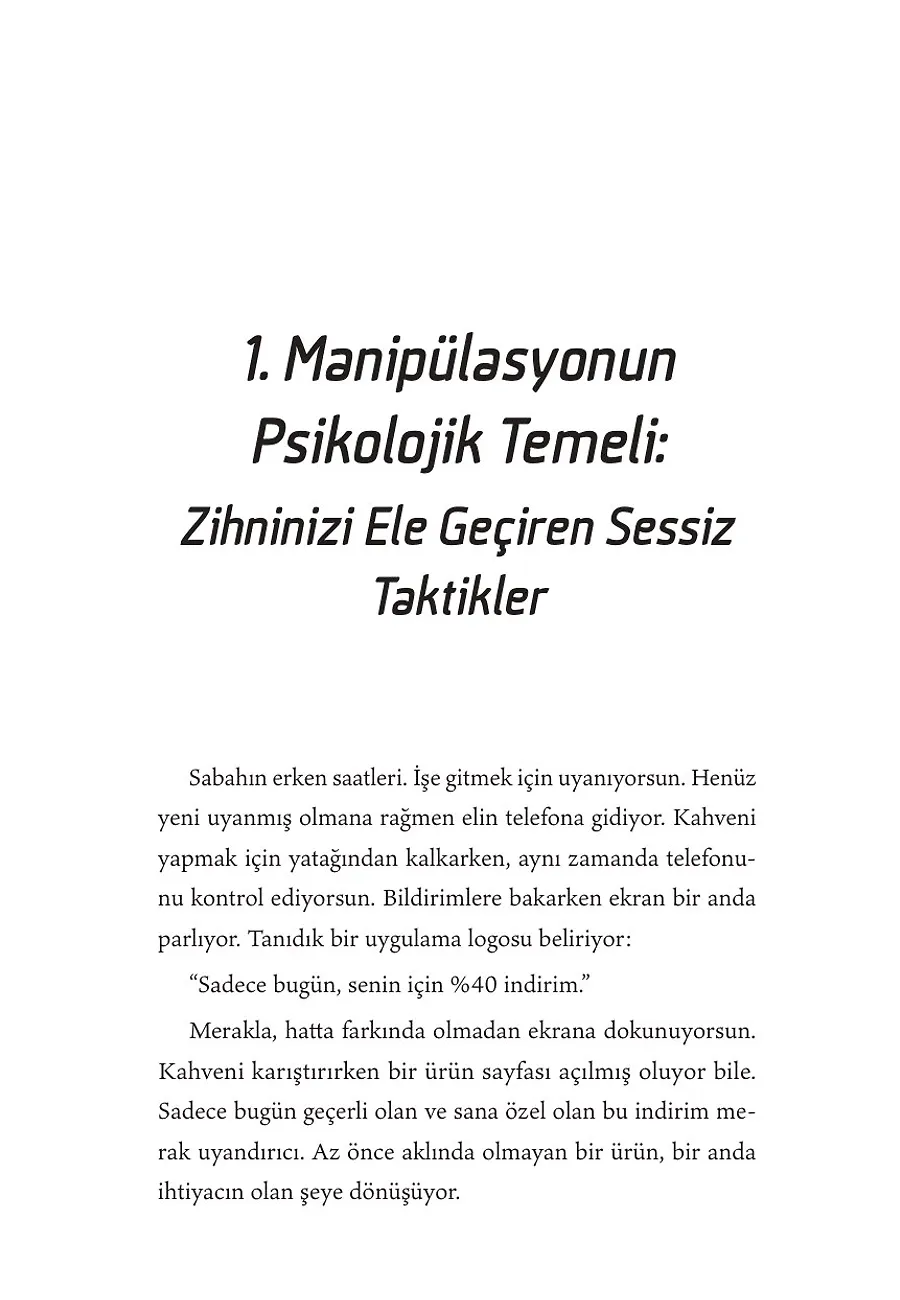 Manipülasyonun Tuzaklarından Kendini Kurtar – Sayfa 1