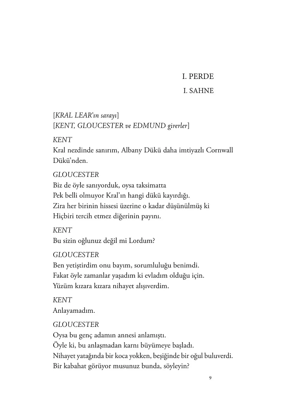 Kral Lear - Hırçın Kız – Sayfa 3