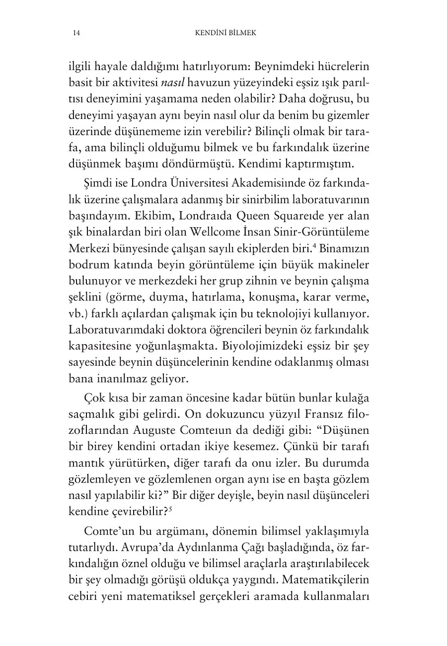 Kendini Bilmek – Sayfa 6