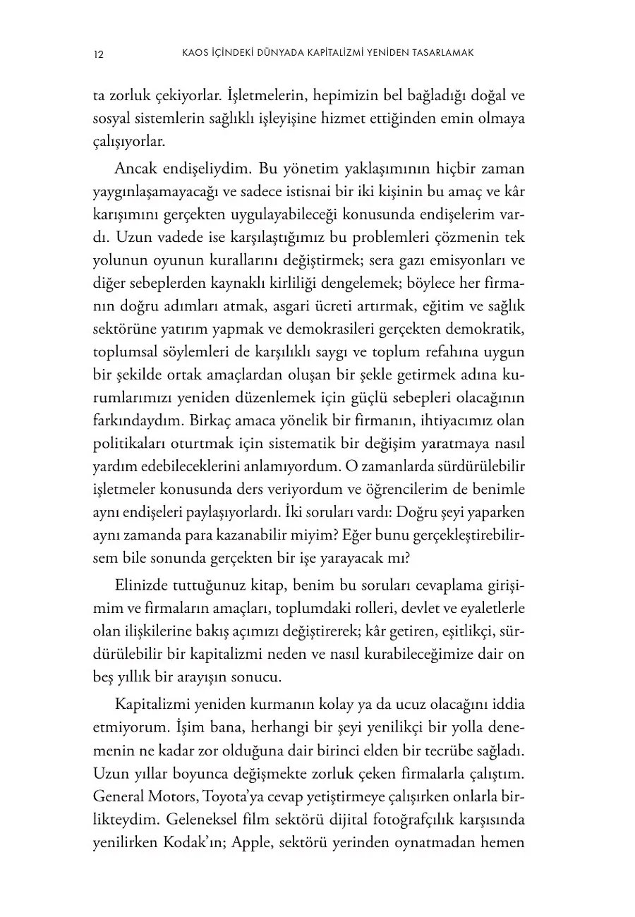 Kaos İçindeki Dünyada Kapitalizmi Yeniden Tasarlamak – Sayfa 4