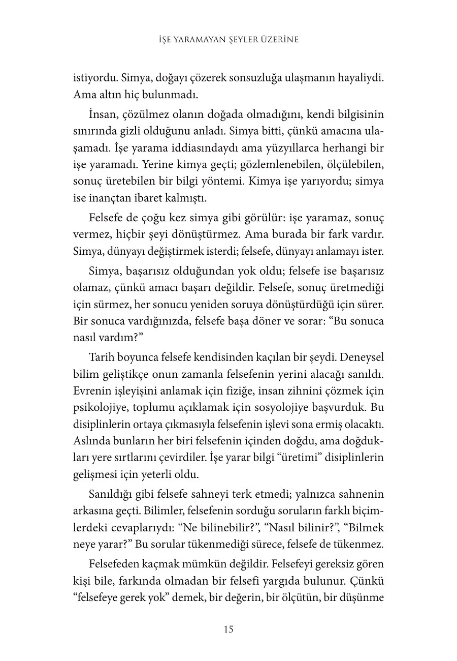 İşe Yaramayan Şeyler Üzerine – Sayfa 4