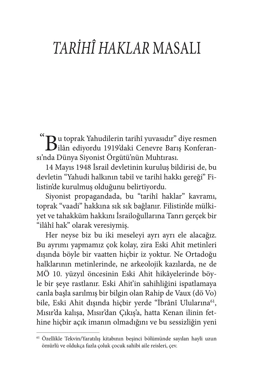 İsrail Sorunu – Sayfa 3