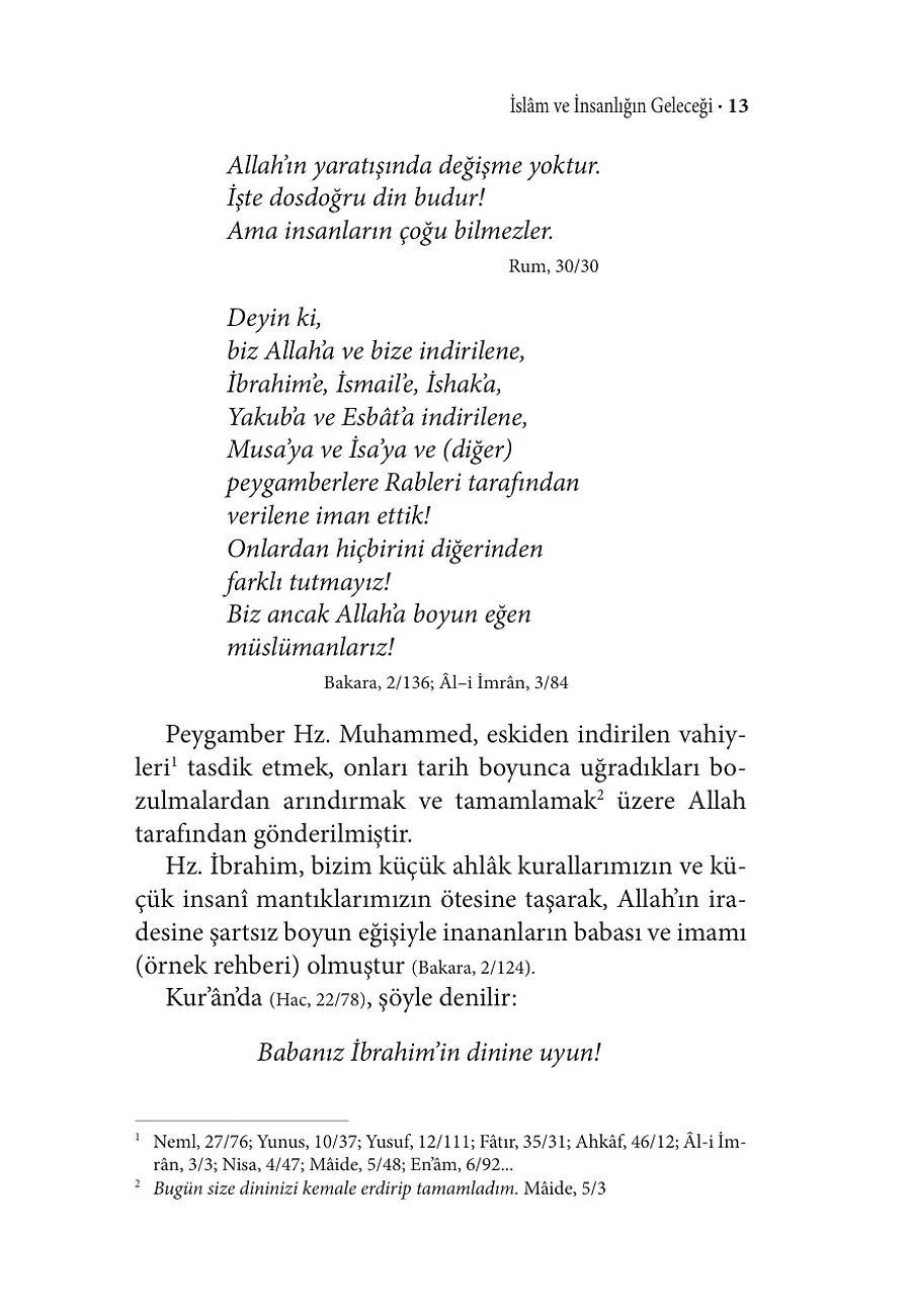 İslam Ve İnsanlığın Geleceği – Sayfa 4
