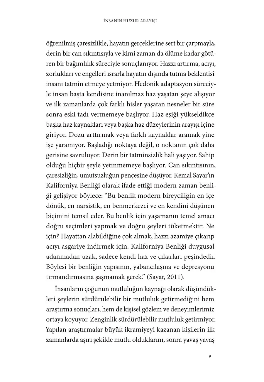 İnsanın Huzur Arayışı – Sayfa 3