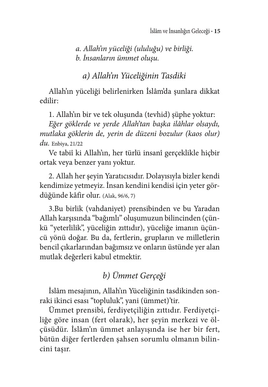 İslam Ve İnsanlığın Geleceği – Sayfa 6