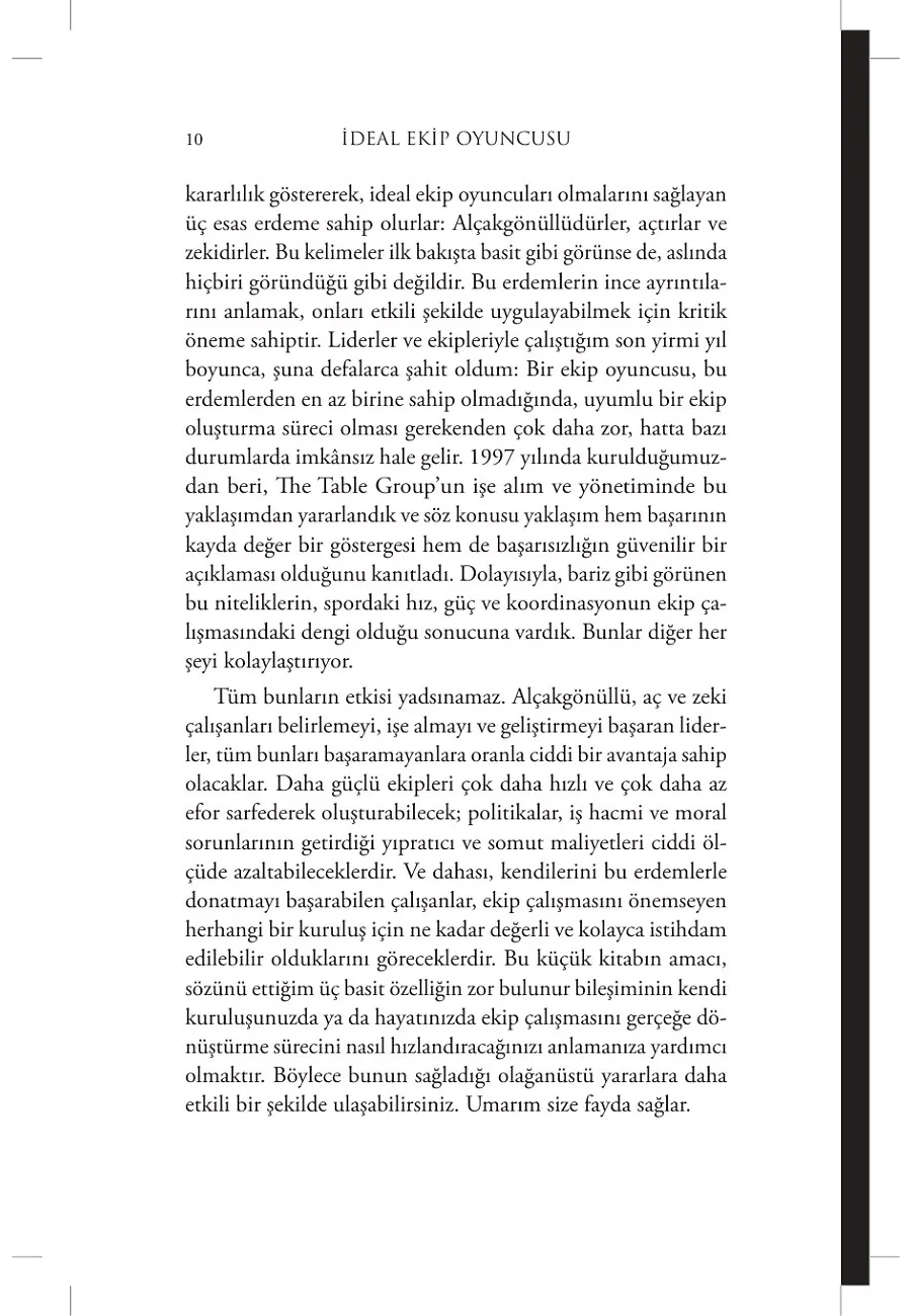 İdeal Ekip Oyuncusu – Sayfa 3