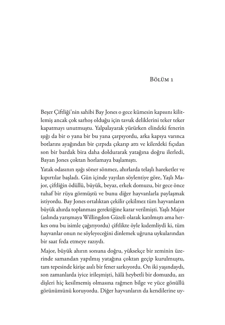 Hayvan Çiftliği – Sayfa 1