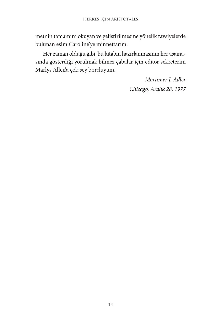 Herkes İçin Aristoteles – Sayfa 2