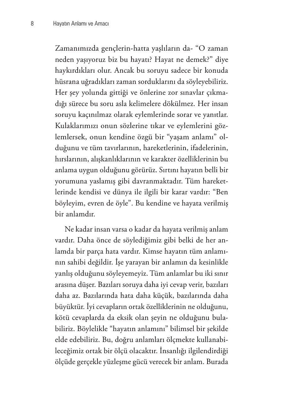 Hayatın Anlamı Ve Amacı – Sayfa 2