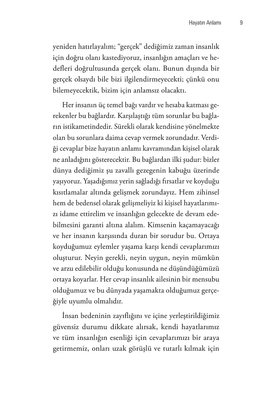 Hayatın Anlamı Ve Amacı – Sayfa 3
