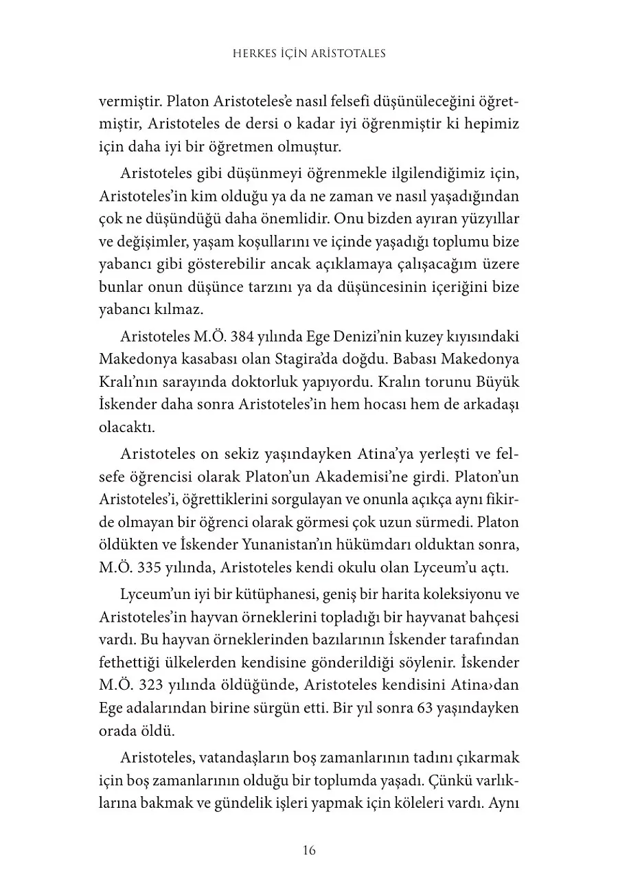 Herkes İçin Aristoteles – Sayfa 4