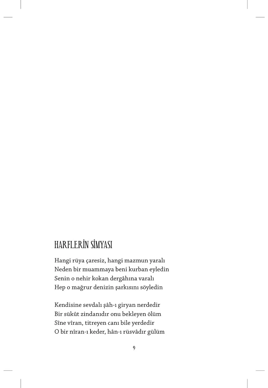 Harflerin Simyası – Sayfa 2