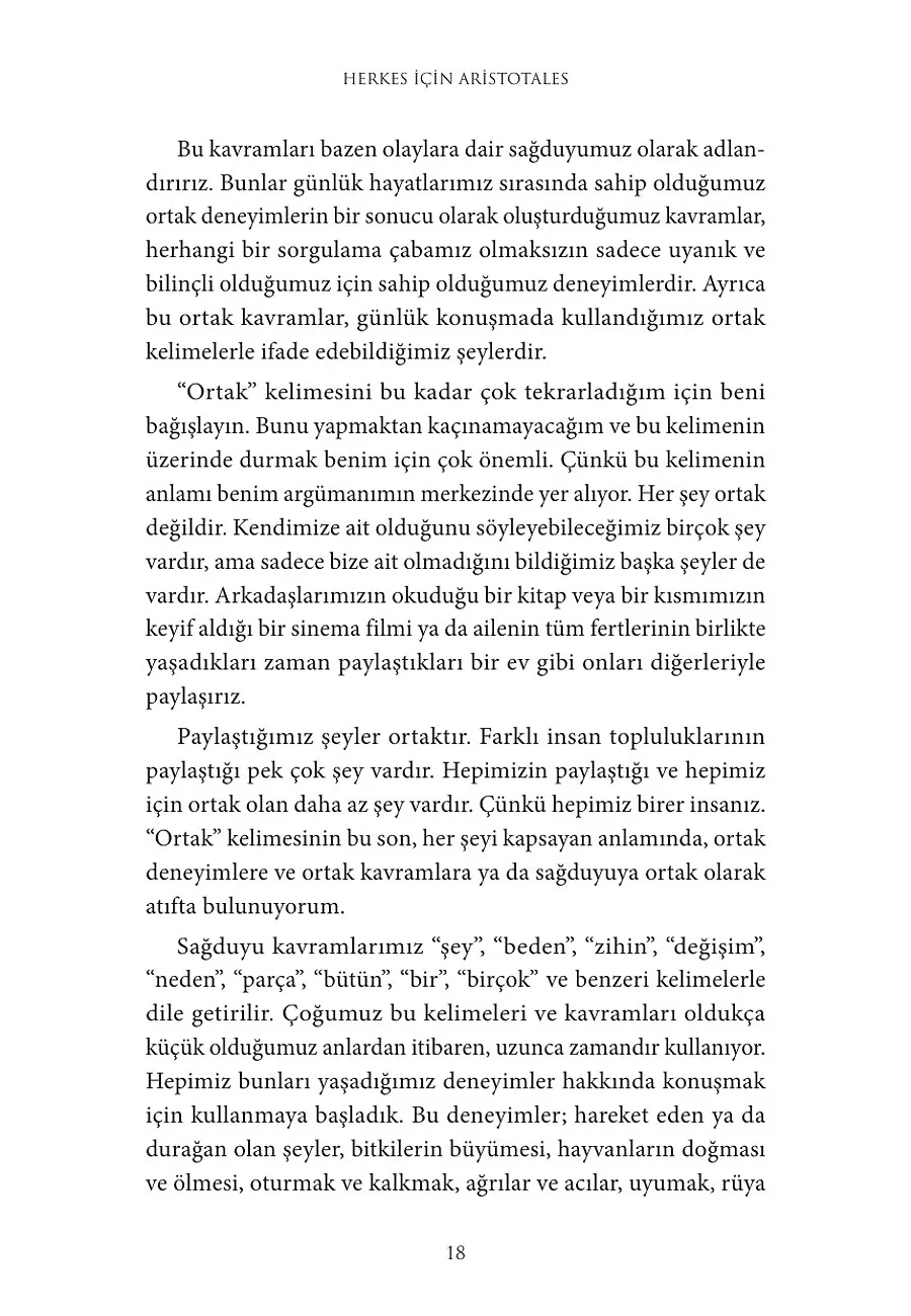 Herkes İçin Aristoteles – Sayfa 6