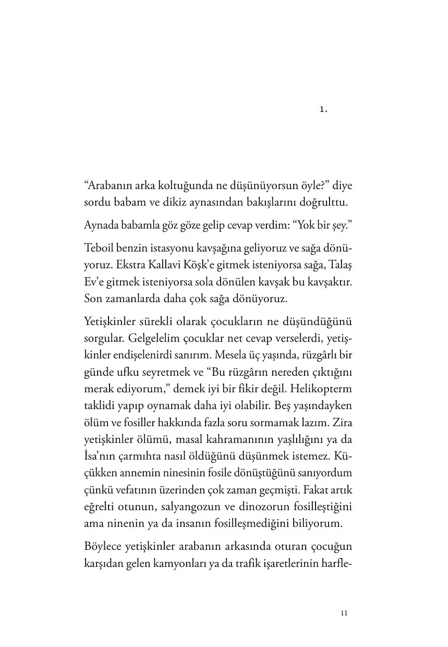 Gökten Düşen Şeyler – Sayfa 1