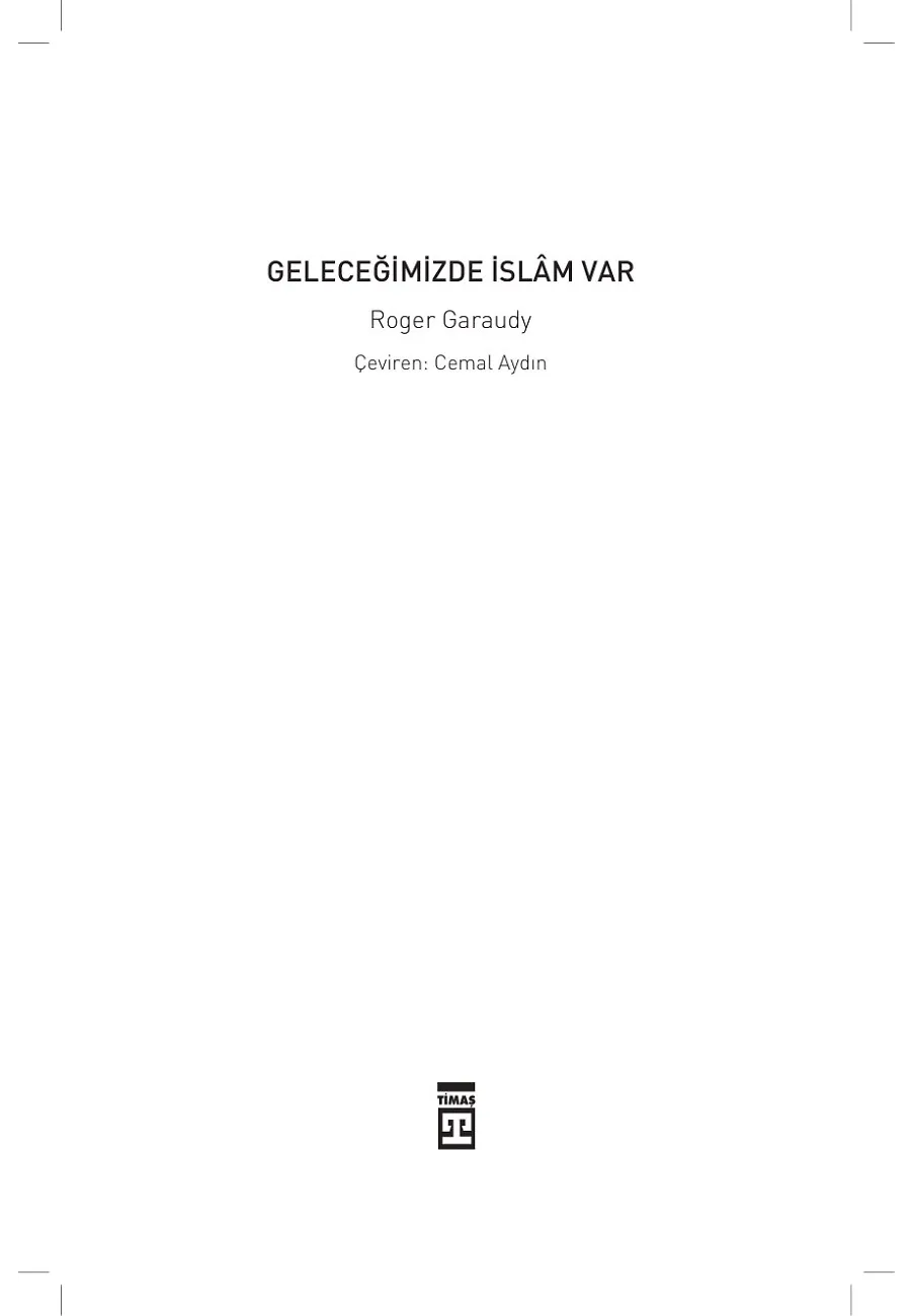 Geleceğimizde İslam Var – Sayfa 1