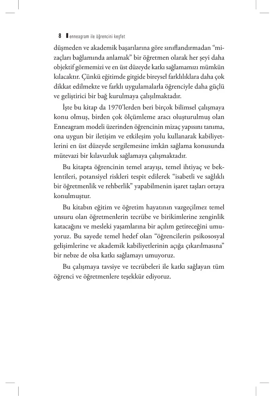 Enneagram İle Öğrencini Keşfet – Sayfa 2