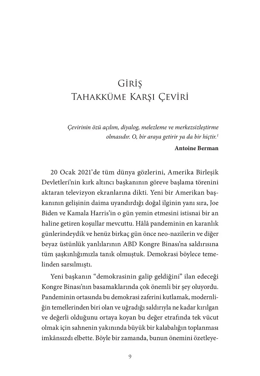 Dilden Dile: Çevirinin Konukseverliği – Sayfa 1