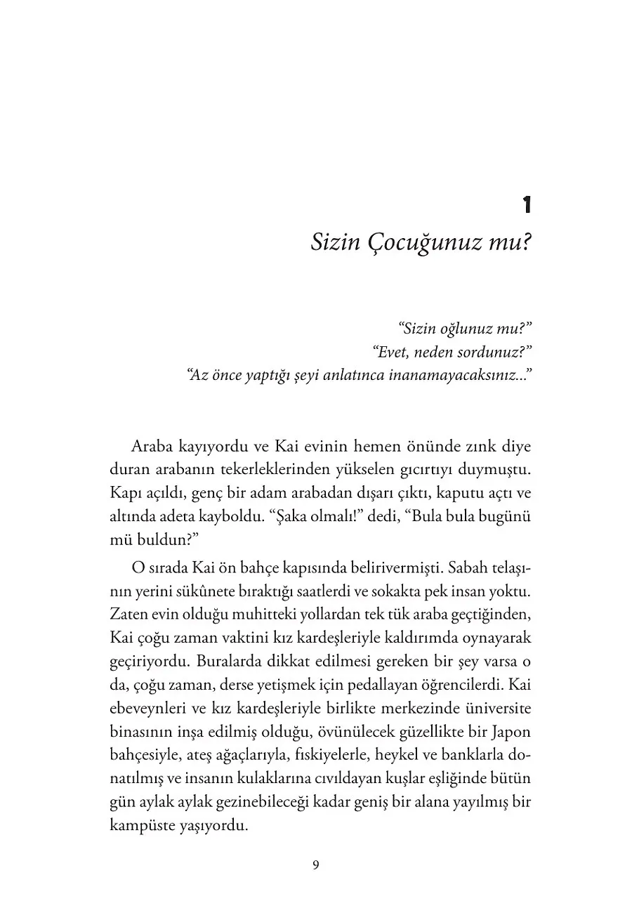 Çok Hisseden Çocuk – Sayfa 1