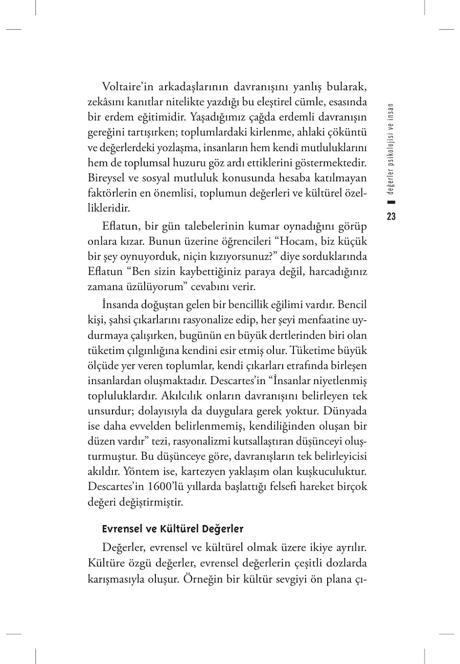 Değerler Psikolojisi Ve İnsan – Sayfa 5