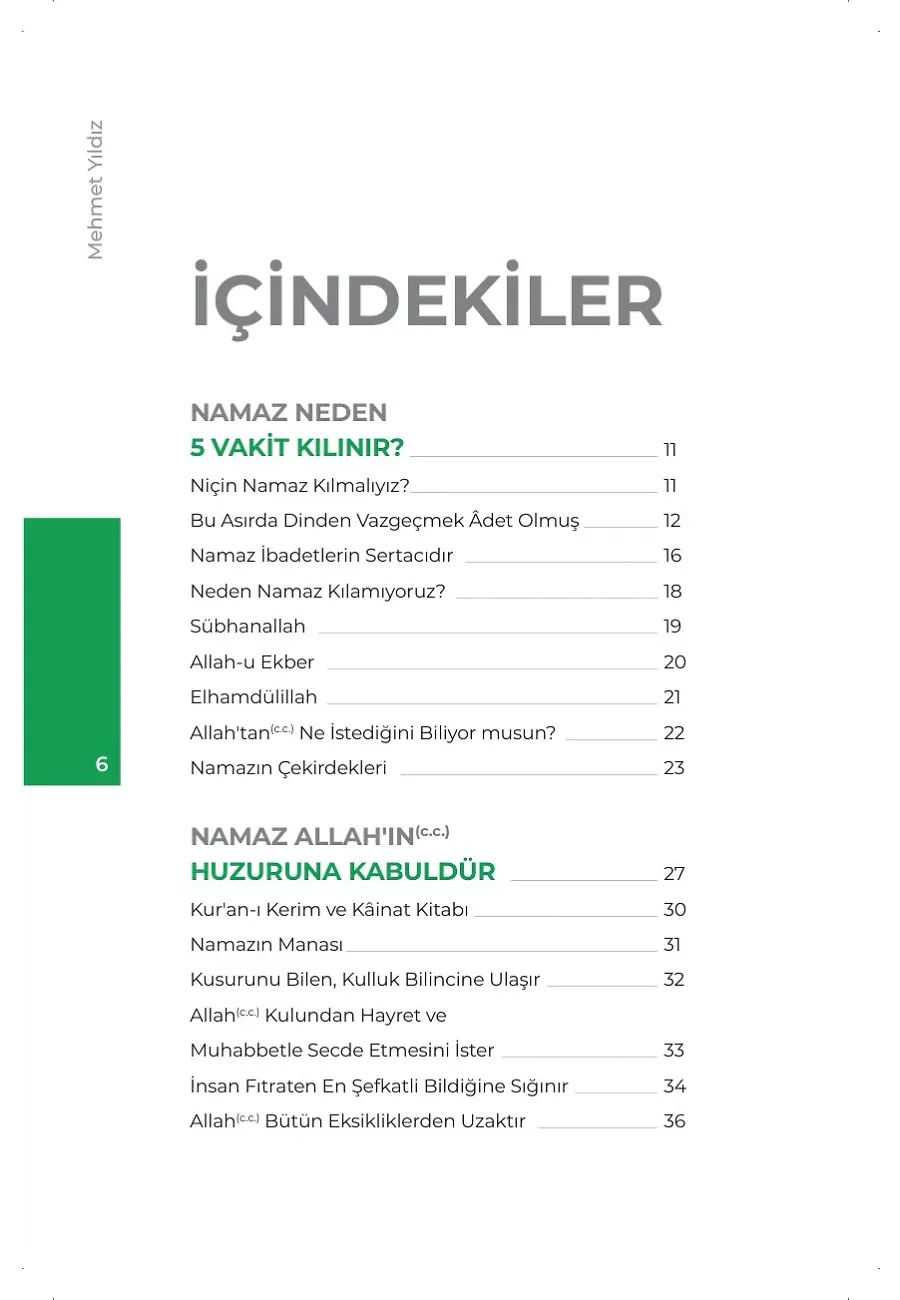 Başım Secdeye Gitmiyor Allah'ım – Sayfa 1